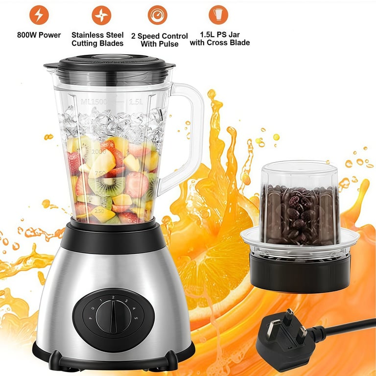800W Blender Smoothie Maker Ice Crusher Mixer Milk Shake Fruit Juicer Vegetable thumbnail 12