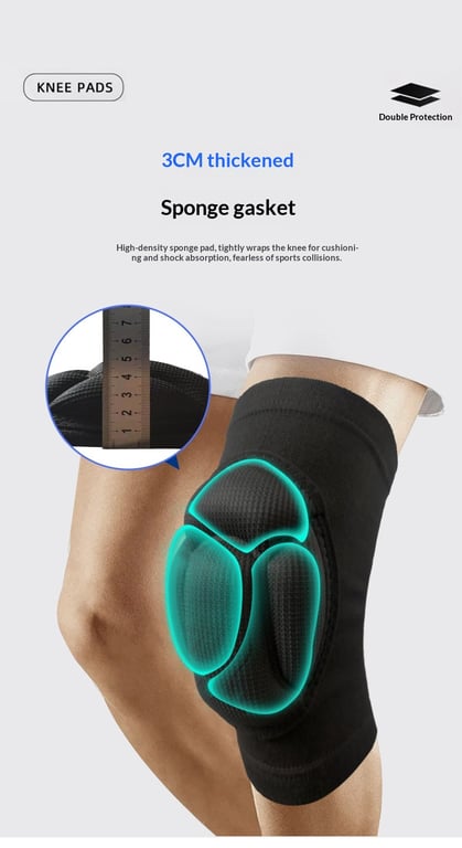 Volleyball Roller Skating Knee Pads | Thickened Sponge Protection thumbnail 10
