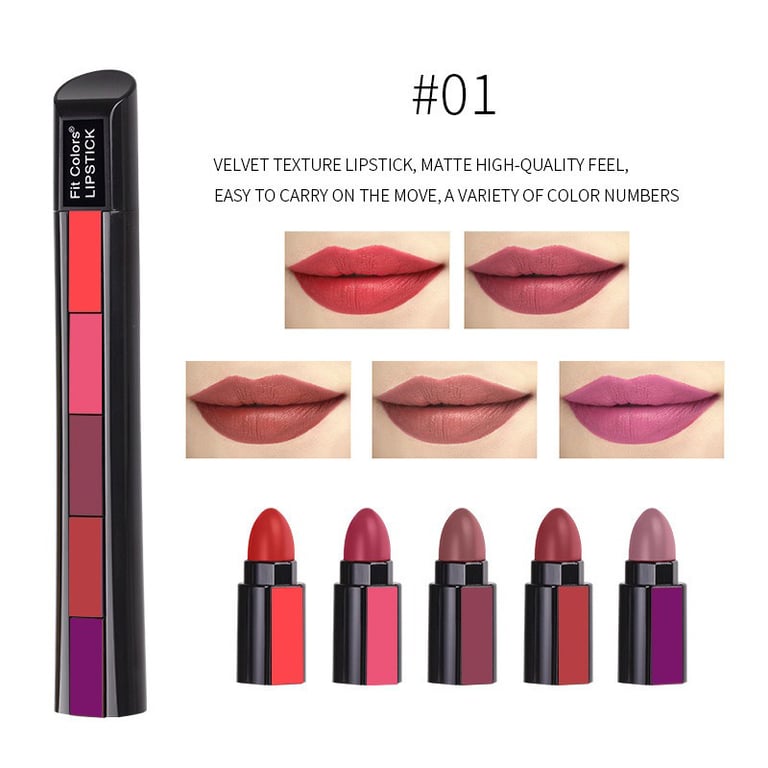 10-Color Matte Velvet Lipstick Set | Long-Lasting Non-Drying Lip Kit thumbnail 12