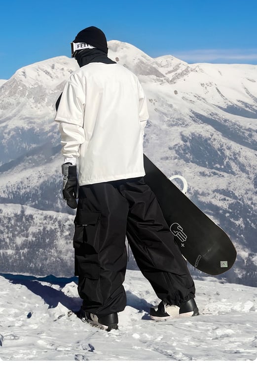 Ice South Korea Multi-Pocket Waterproof Ski Pants | Home & Kitchen Winter Wear thumbnail 16