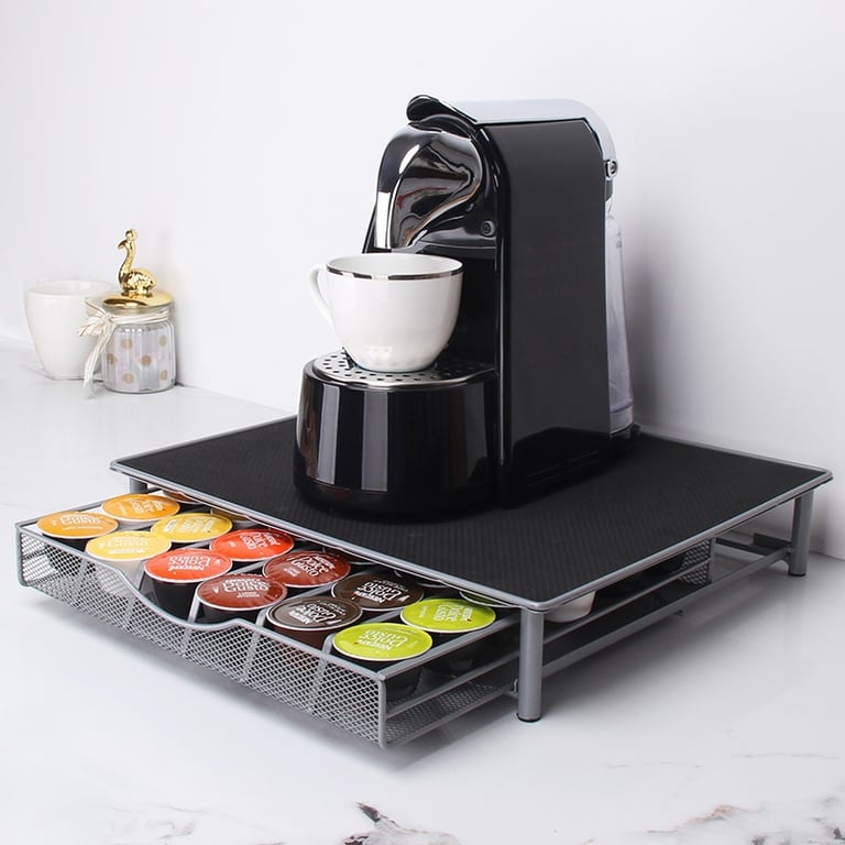 Coffee Capsule Box Countertop Drawer-Style Coffee Rack | Home & Kitchen thumbnail 1