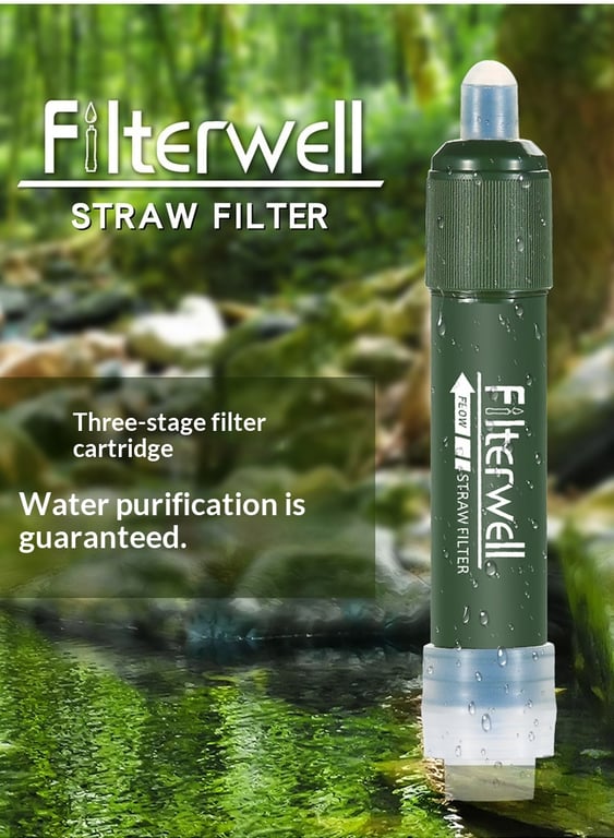 Outdoor Emergency Rescue Flood-Resistant Portable Mini Filter thumbnail 9
