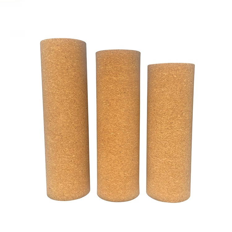 Solid Cork Massage Yoga Block Set | Natural Self-Myofascial Release thumbnail 2