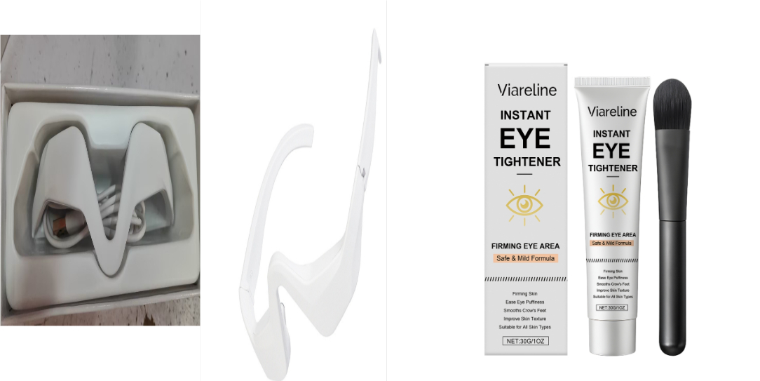 Red Light Therapy Eye Massager Glasses | Fatigue & Dark Circle Relief