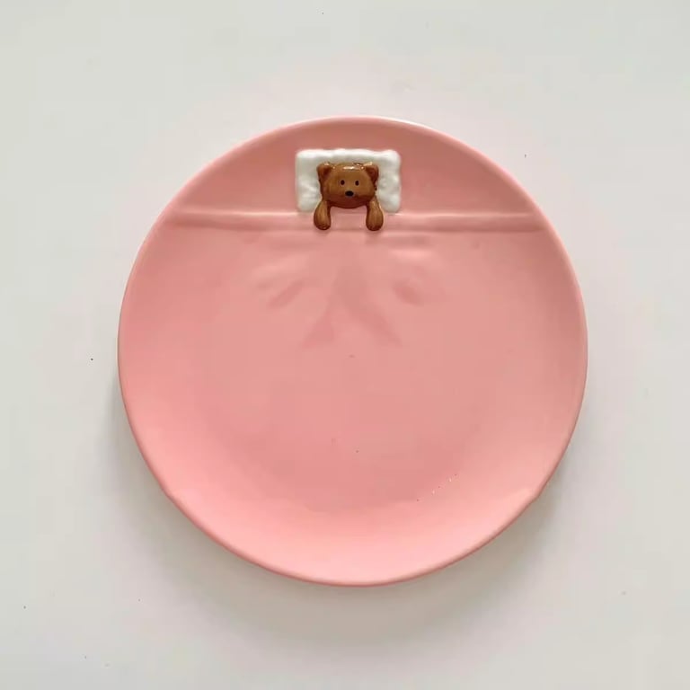 Ceramic Salad Pasta Dish | Solid-Color Home Dinnerware Set