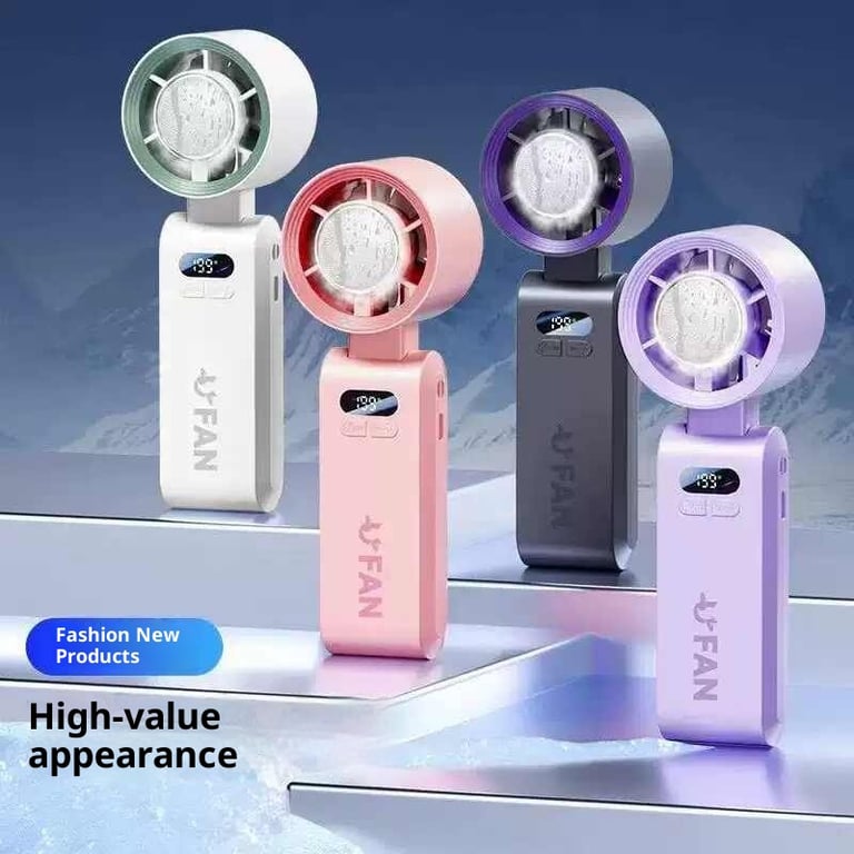 Portable Refrigeration Fan 30-Hour Battery | Neck & Desktop