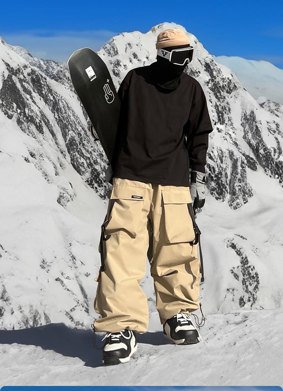 Ice South Korea Multi-Pocket Waterproof Ski Pants | Home & Kitchen Winter Wear thumbnail 10