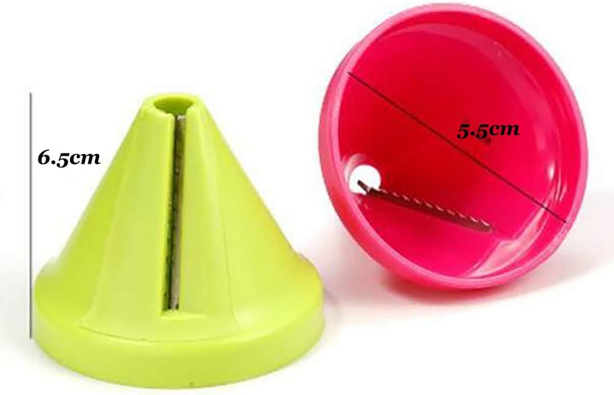 2Pcs Handheld Spiralizer Grater Shredder | Vegetable Noodle Maker thumbnail 9