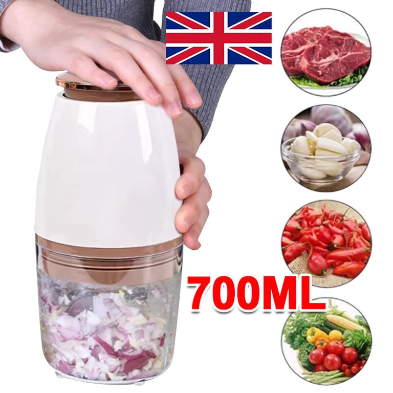 700ML Electric Food Processor Vegetable Chopper Multi Blender | Canada thumbnail 11