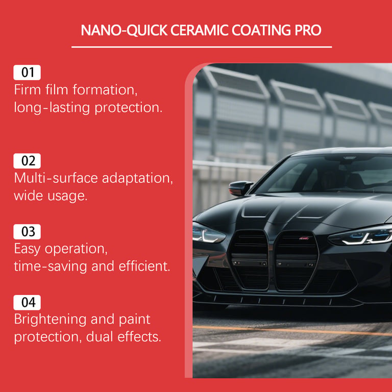 Nano-Ceramic Coating Set for Vehicle Surface Protection | Professional Grade thumbnail 3