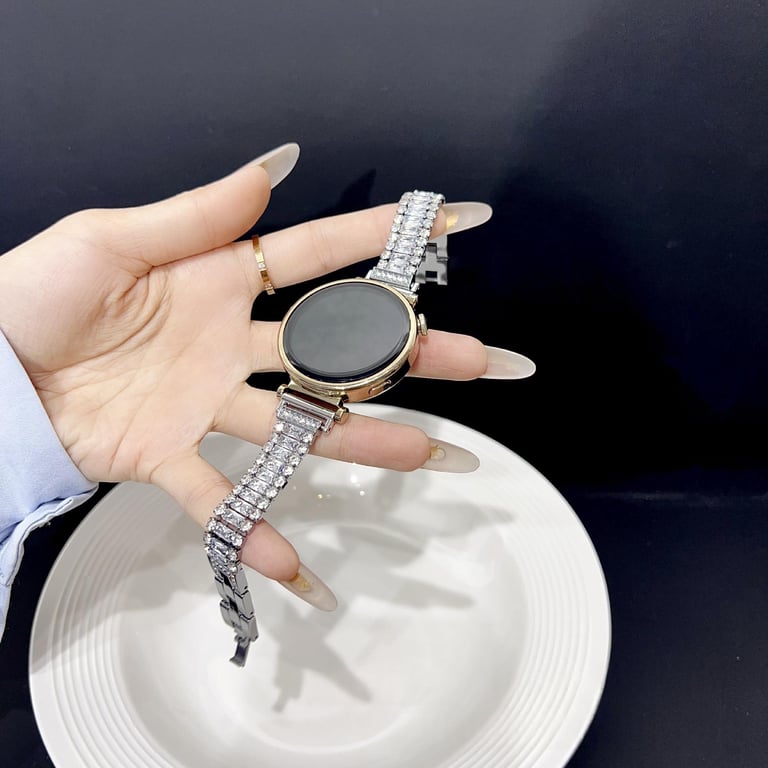 Shiny Zircon Metal Watch Band for Apple Watch Series 10, 11, Ultra thumbnail 5