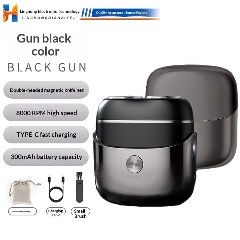 Full-Body Washable Dual-Head Magnetic Electric Shaver | Compact Travel thumbnail 16