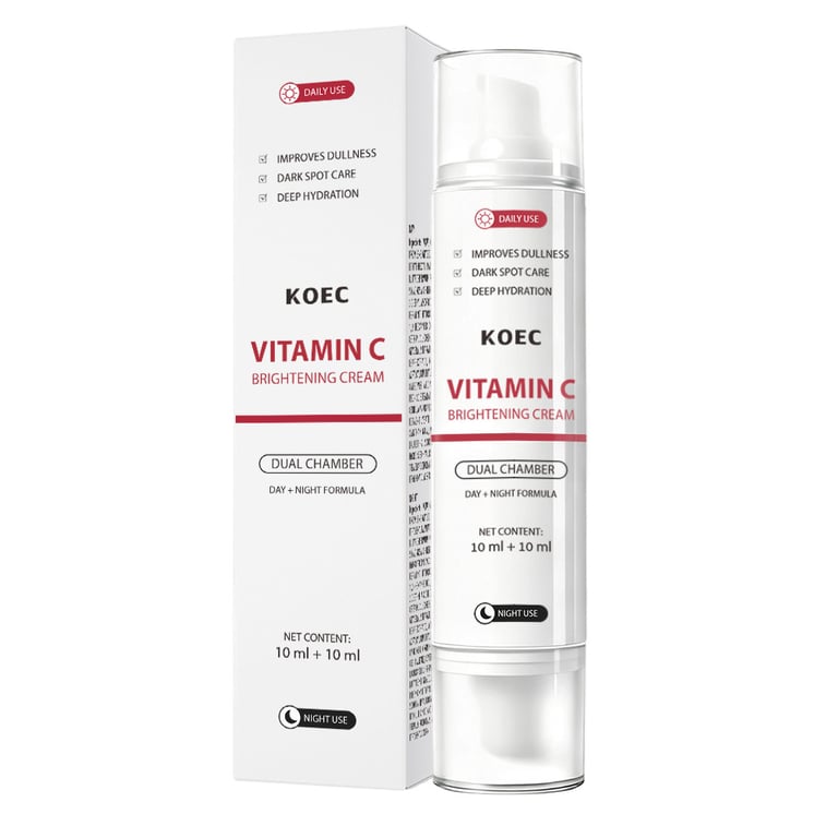 Derma Planing Facial Cream | Vitamin C Brightening Day & Night Moisturizer thumbnail 2