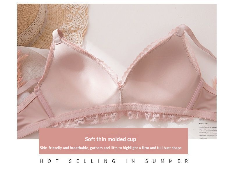 Wireless Bust-Enhancing Push-Up Lace Bra | Adjustable Comfort thumbnail 19