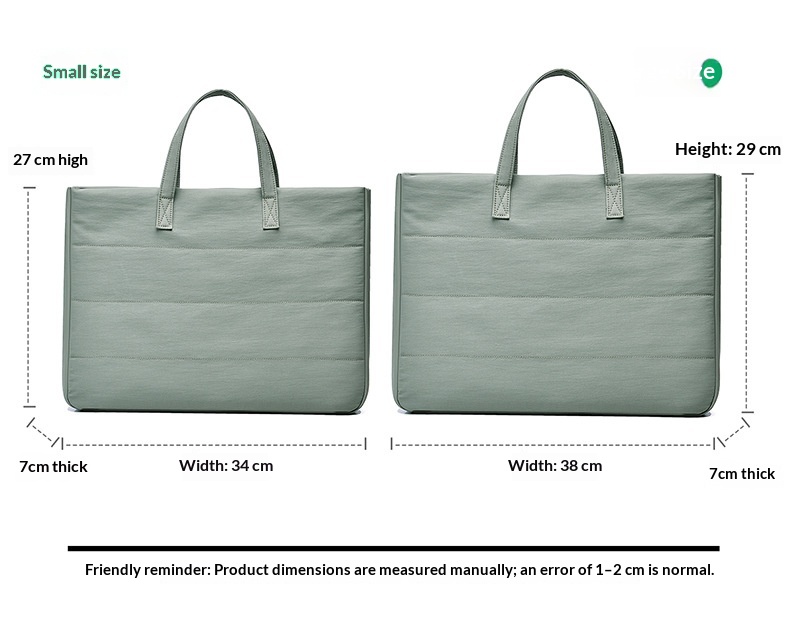 Stylish Lightweight Women's Computer Bag | Large Capacity Tote Storage thumbnail 10