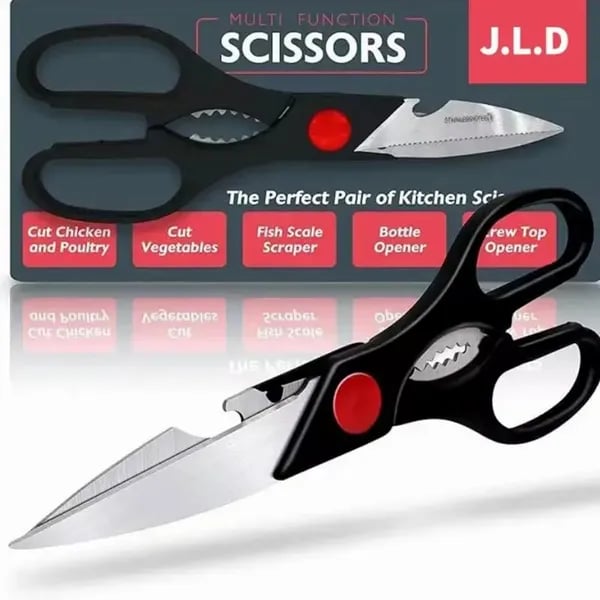 Multi-Purpose Kitchen Scissors with Nutcracker & Bottle Opener Canada thumbnail 4