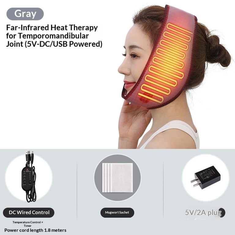 Electric Heated Jaw & Cheek Wrap | Warm Comfort Pad thumbnail 11