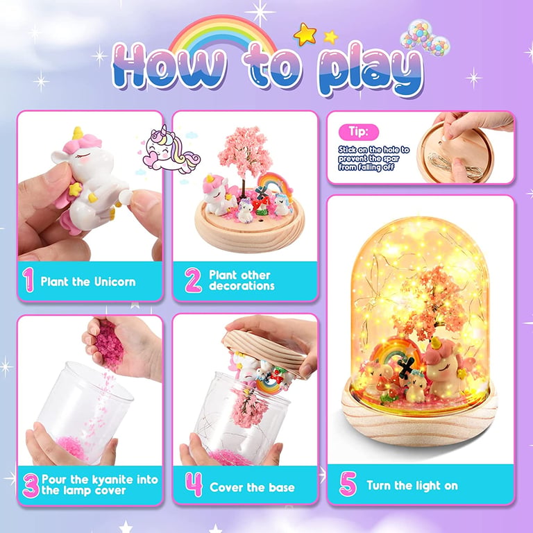 Cute Cartoon LED Night Light for Children | DIY Craft Bedside Lamp thumbnail 5