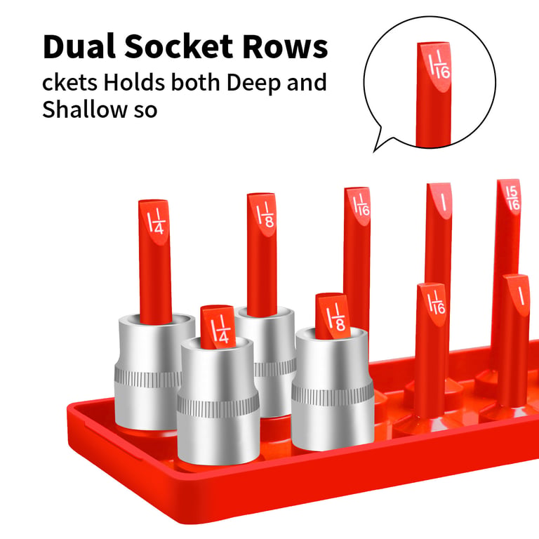 Metric British Plastic Socket Head Storage Multifunctional Bracket | 6-Piece Set thumbnail 11