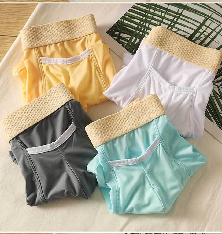 Men's Quick-Drying Ice-Silk Breathable Slim-Fit Sports Shorts thumbnail 3