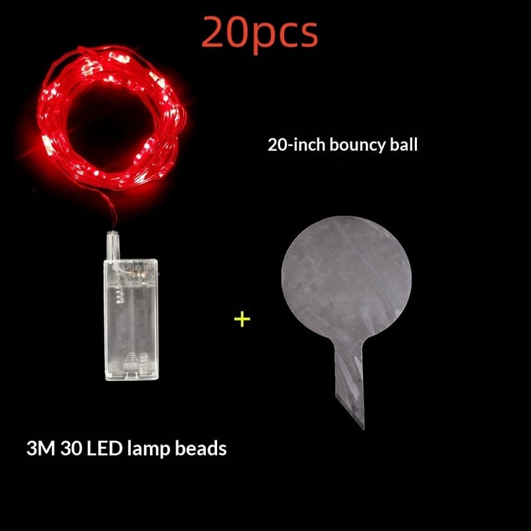 Floating LED Balloon Decorations | 20-inch Glowing Party Lights thumbnail 16