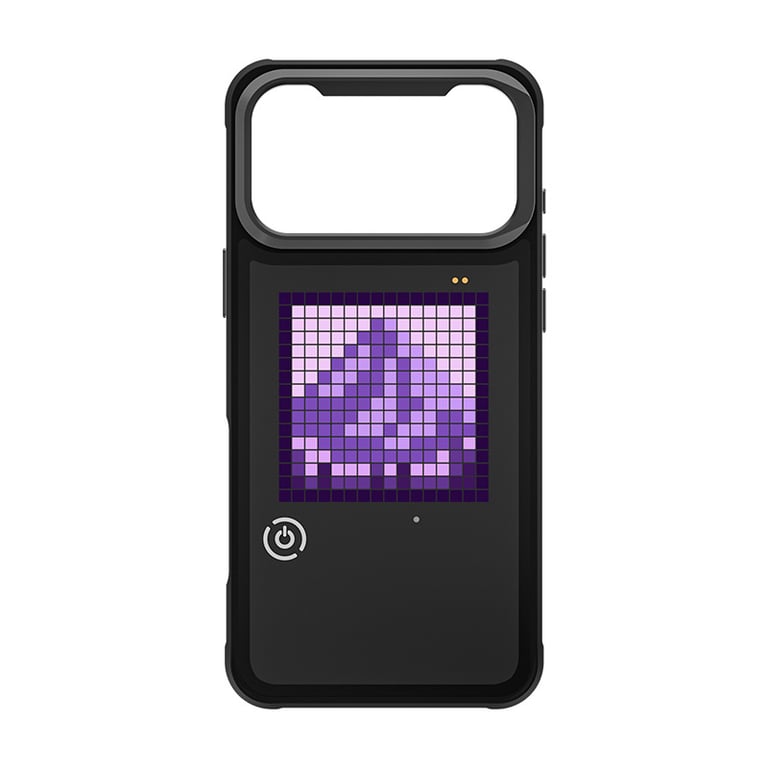 Pixel-Light Phone DIY Animated Drop-Resistant Personalized Creative Case thumbnail 1