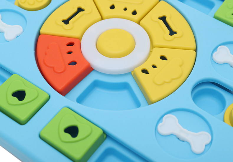 Dog Puzzle Toy with Treat Dispensing & Sniffing Mat | Interactive thumbnail 6