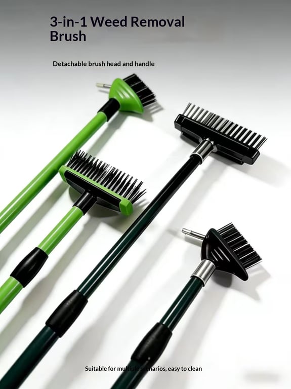 Telescopic Iron Rod Brush with Multi-Head System | Extendable Reach thumbnail 10