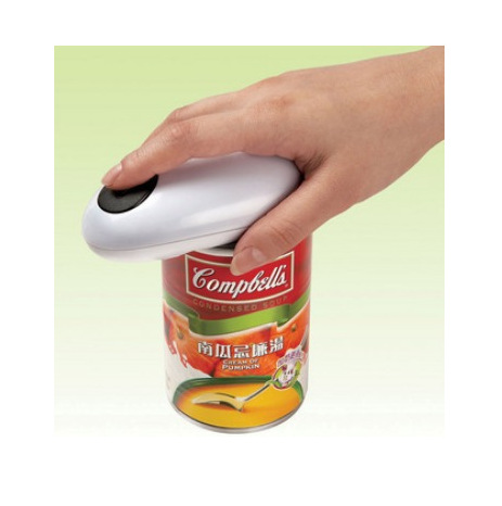 Electric Automatic Kitchen Can Opener | One-Touch Office & Home thumbnail 9