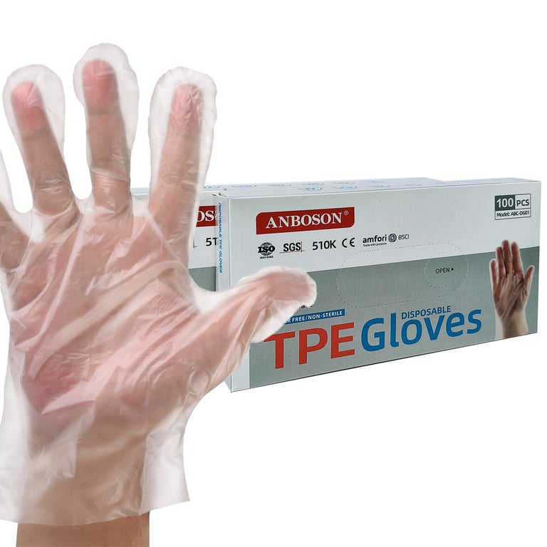 Ultra Thick Powder-Free Nitrile Gloves | Food Service & Cleaning - image 1