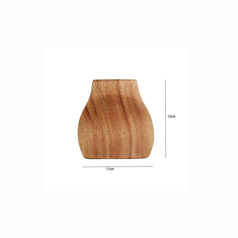 Acacia Wood Cooking Utensil Set with Holder | Natural Kitchen Tools thumbnail 11