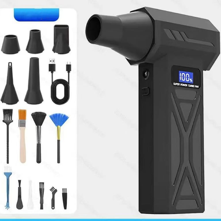 Violent Handheld Turbo Fan 110K RPM | Wireless LED Dust Blower thumbnail 11