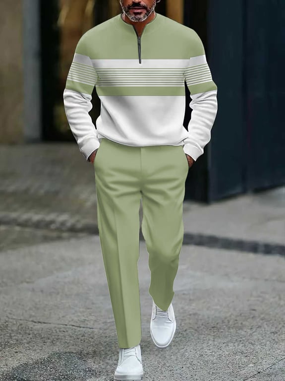 Men's Casual Long-Sleeve Pants Set | Coordinated Comfort Wear Canada thumbnail 6