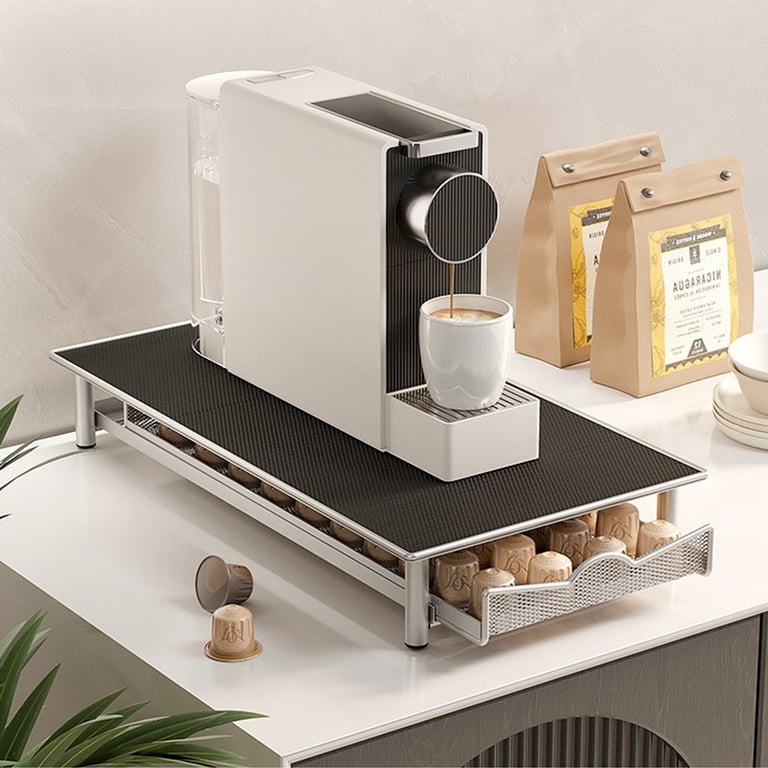 Coffee Capsule Box Countertop Drawer-Style Coffee Rack | Home & Kitchen thumbnail 2