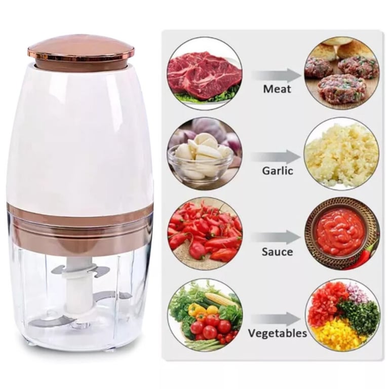 700ML Electric Food Processor Vegetable Chopper Multi Blender | Home & Kitchen thumbnail 7