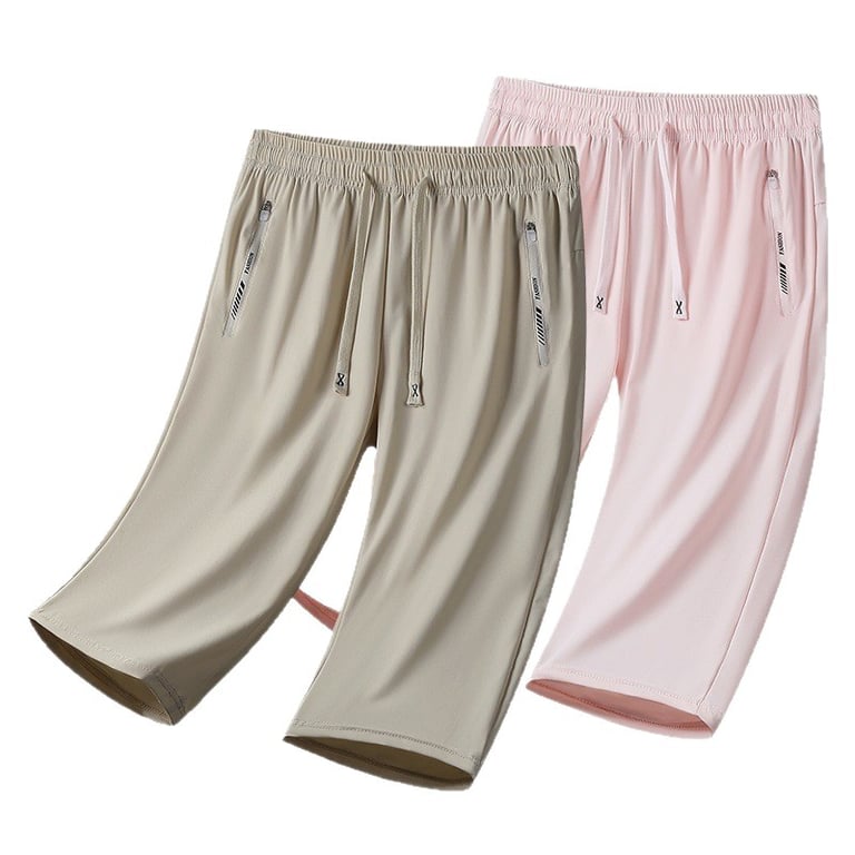 Summer Couple High-Elastic Ice Silk Quick-Drying Pants Canada thumbnail 12