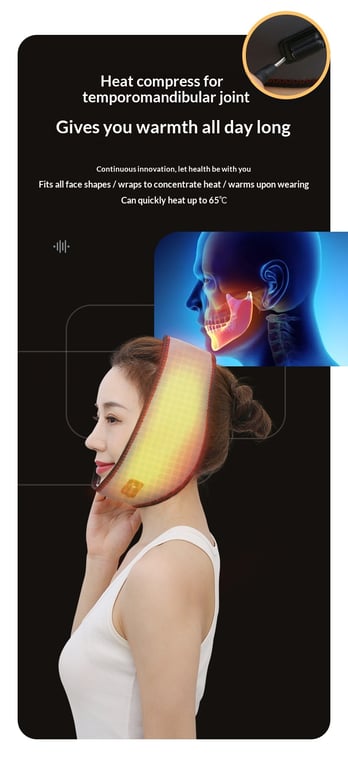 Electric Heated Jaw & Cheek Wrap | Warm Comfort Pad thumbnail 17