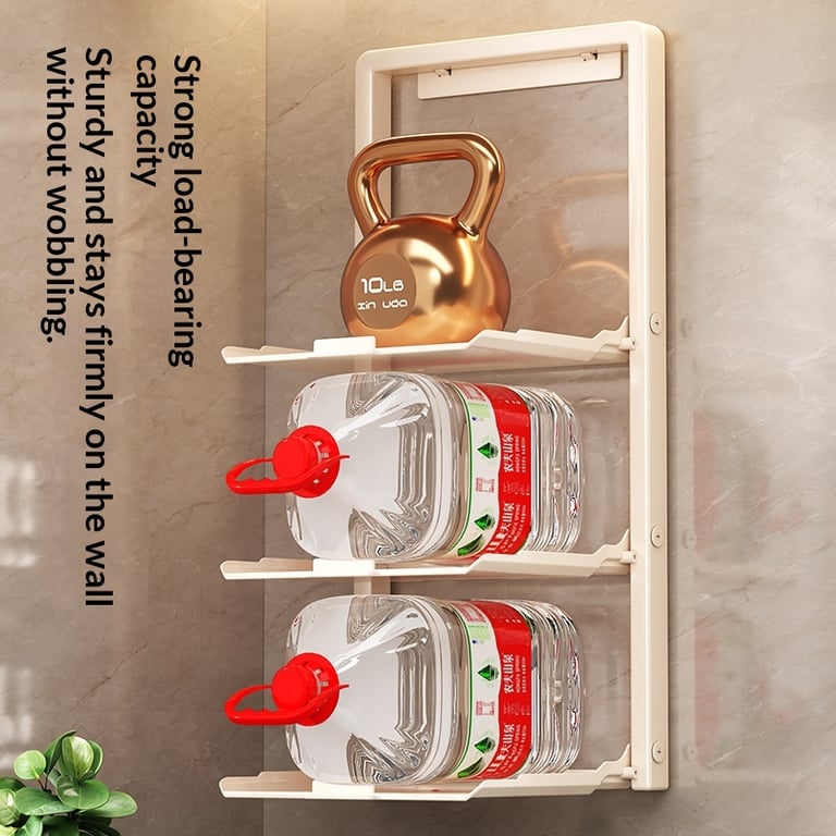 Punch-Free Foldable Kitchen Prep Rack | No-Drill Wall Mount thumbnail 4