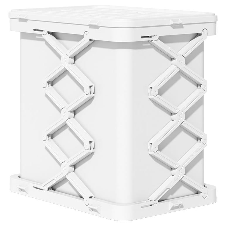 Foldable Plastic Storage Cabinet No Installation | Multi-Layer Organizer - image 1