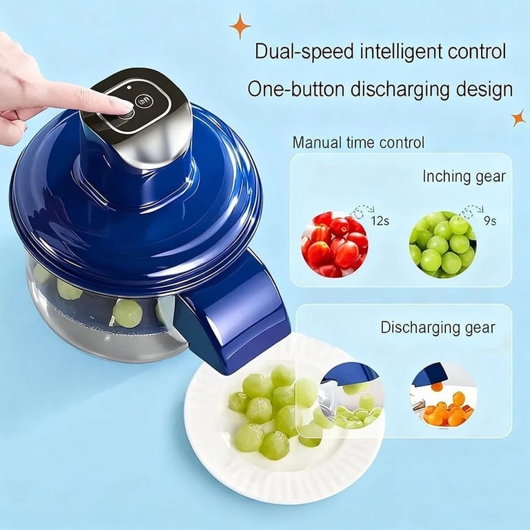 Electric Grape Peeling Machine | Effortless Fruit Peeler Tool Canada thumbnail 5