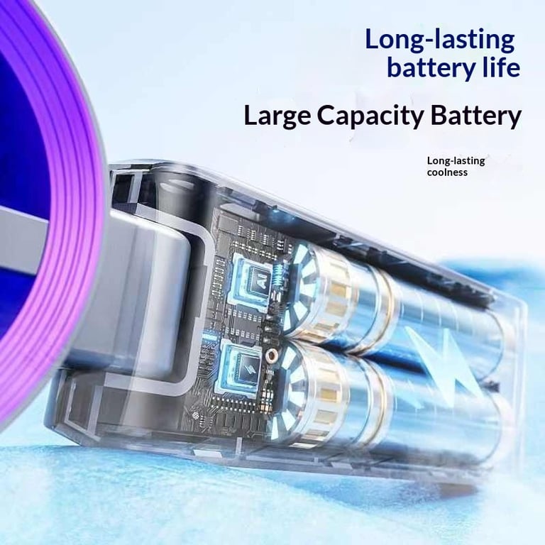 Portable Refrigeration Fan 30-Hour Battery | Neck & Desktop thumbnail 14