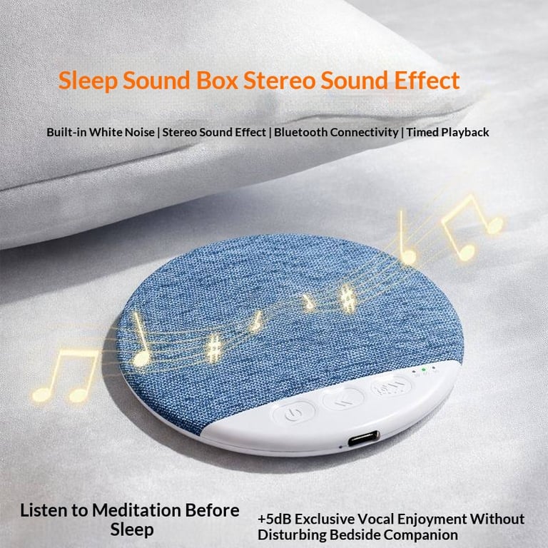 Ultra-Thin Sleep Aid White Noise Bluetooth Speaker for Pillow | X3 Pro thumbnail 9