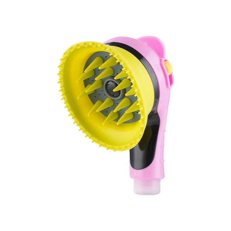 Pet Bathing Shower Head with Massage Bristles | Dogs & Cats thumbnail 1
