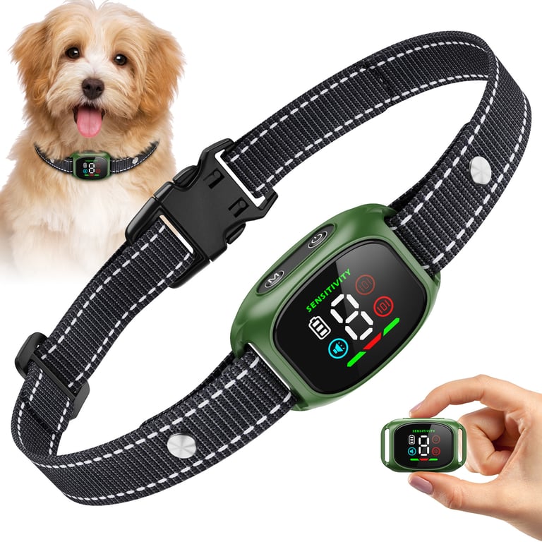Smart Anti-Barking Device with Digital Display | Dog Bark Control - image 1