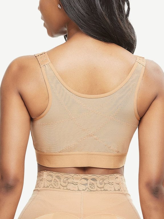 Front-Closure Wireless Support Bra | Full Coverage, Plus Sizes thumbnail 9