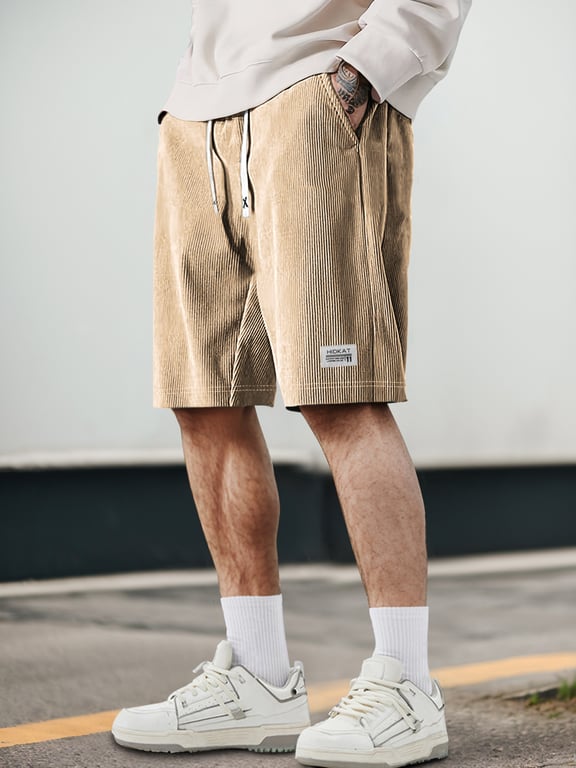 American-Style Mens Quick-Dry Shorts | Breathable Summer Drawstring thumbnail 16