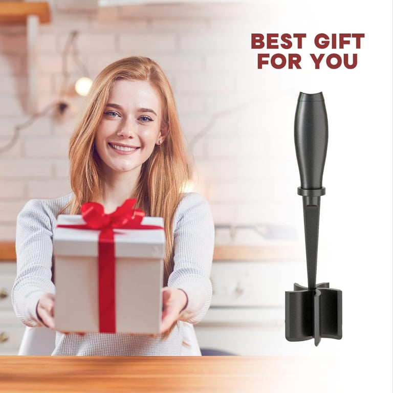 Premium Meat Chopper & Hamburger Grinder | Heat Resistant Home & Kitchen Tool thumbnail 6