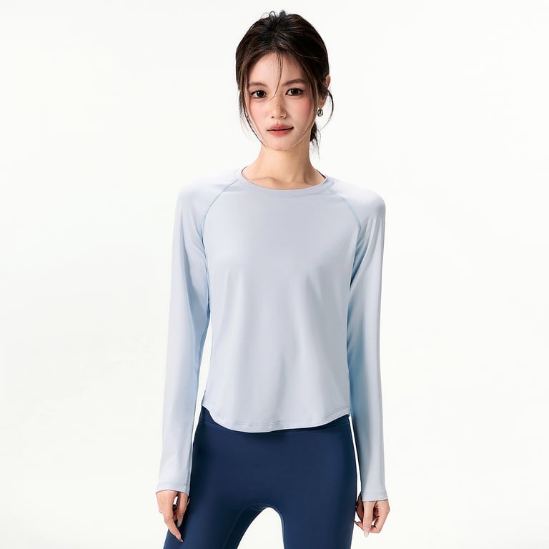 Women's Loose-Fitting Quick-Drying Sports Top | Raglan Sleeves thumbnail 6