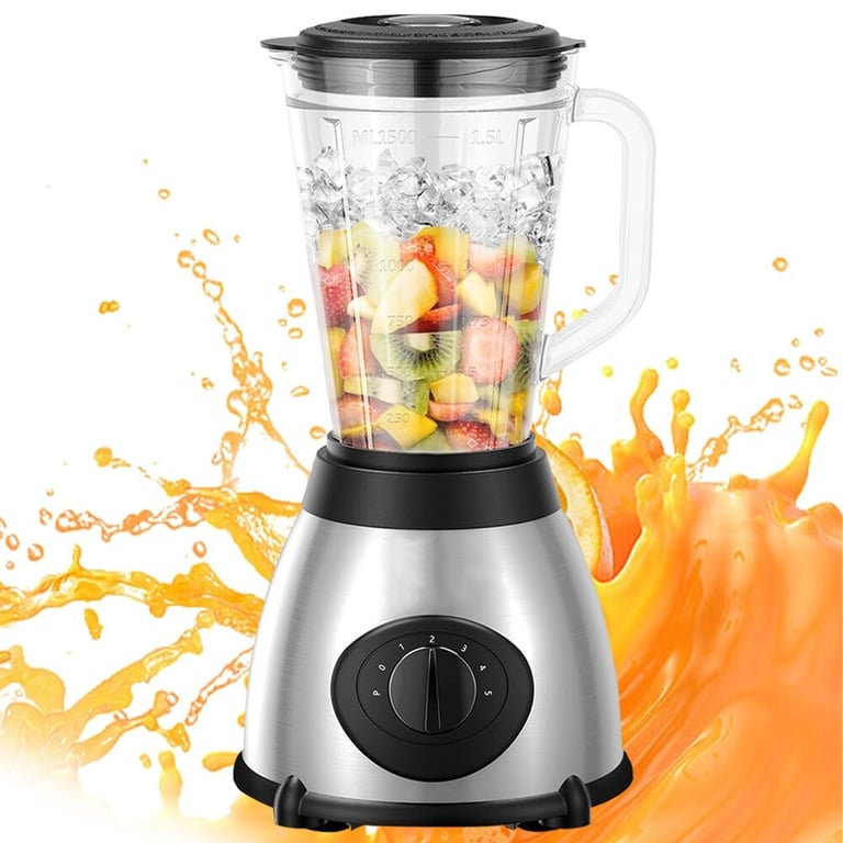 800W Stainless Steel Blender Ice Crusher | Smoothie Maker Canada thumbnail 6