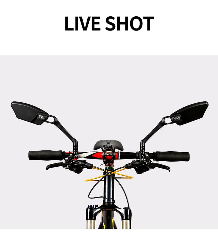 Adjustable Stainless Steel Bicycle Rearview Mirror | Safe Cycling thumbnail 6